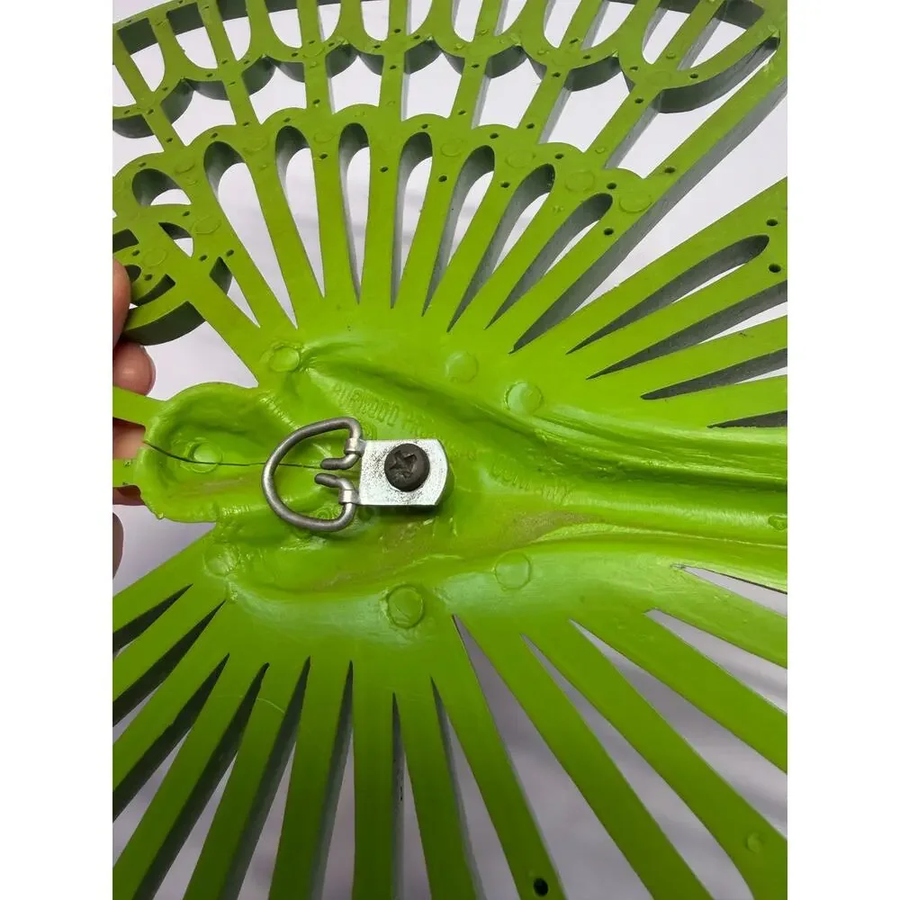 Vintage Bright Green Butterfly Wall decor boho home interior bedroom wall art
